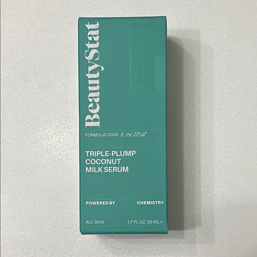 BeautyStat's Triple-Plump Coconut Milk Serum - New!